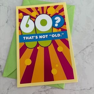 60th Birthday Wishes Special Day Greeting Card with Envelope American Greetings